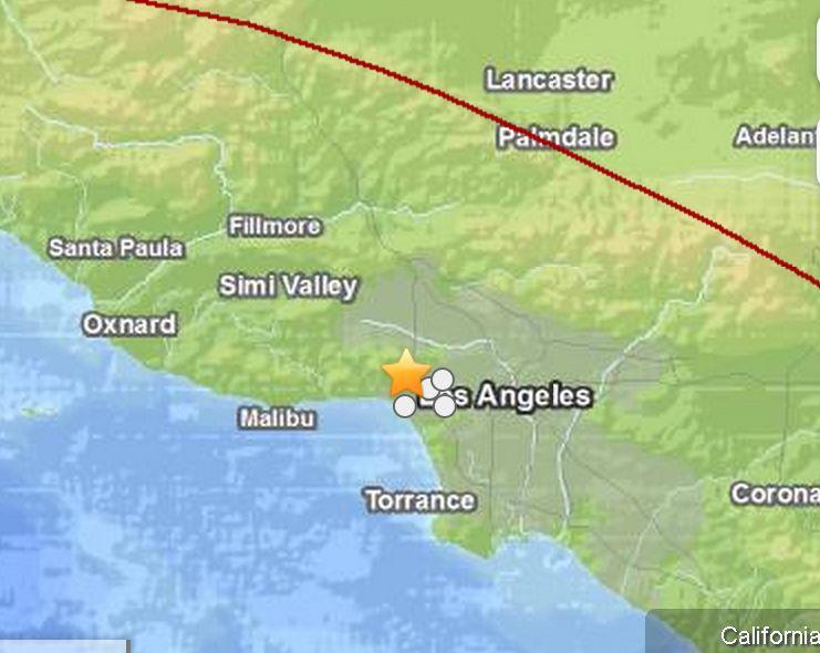 Earthquake Today in California: Quake in Los Angeles, Long Beach, LA, Westwood, Santa Monica, Culver City on Sunday Night
