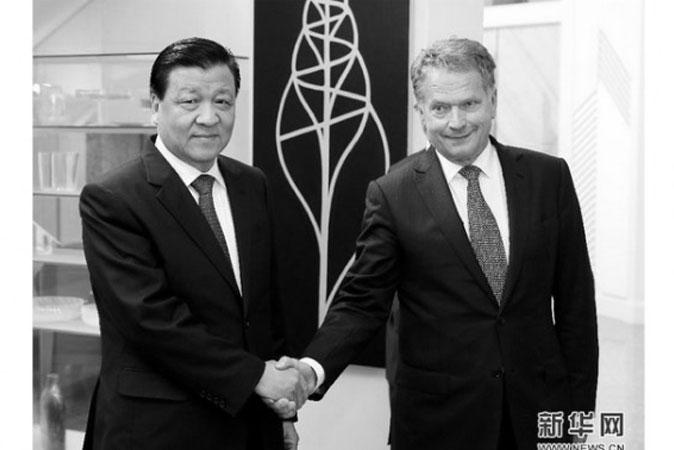 Liu Yunshan, Chinese Official Visiting Europe, Said to be Administrator of Violence