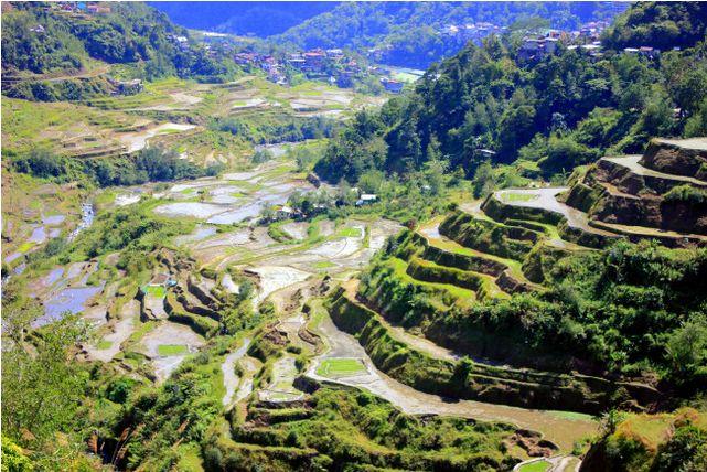Stunning Scenery of Rice Terraces in Banaue, the Philippines