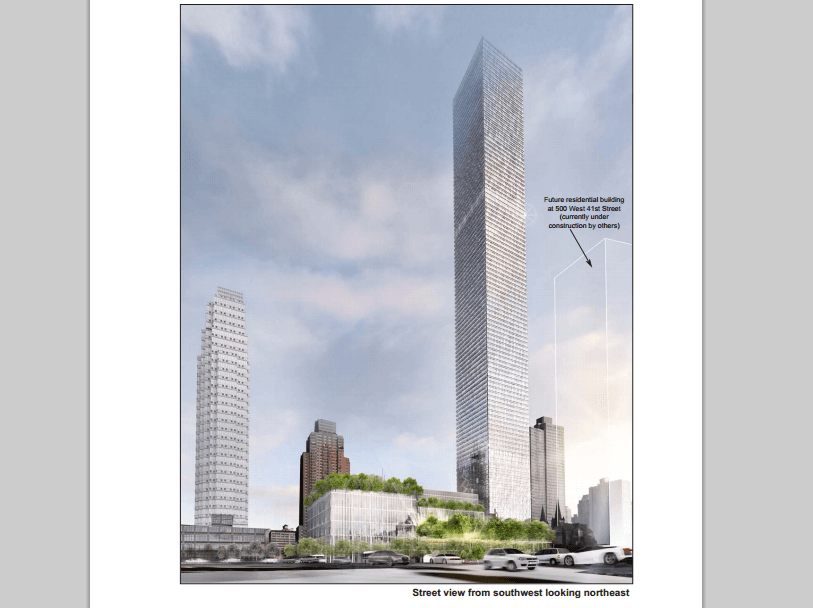 Silverstein’s Supertall West Side Project Proposing 1,400 Units
