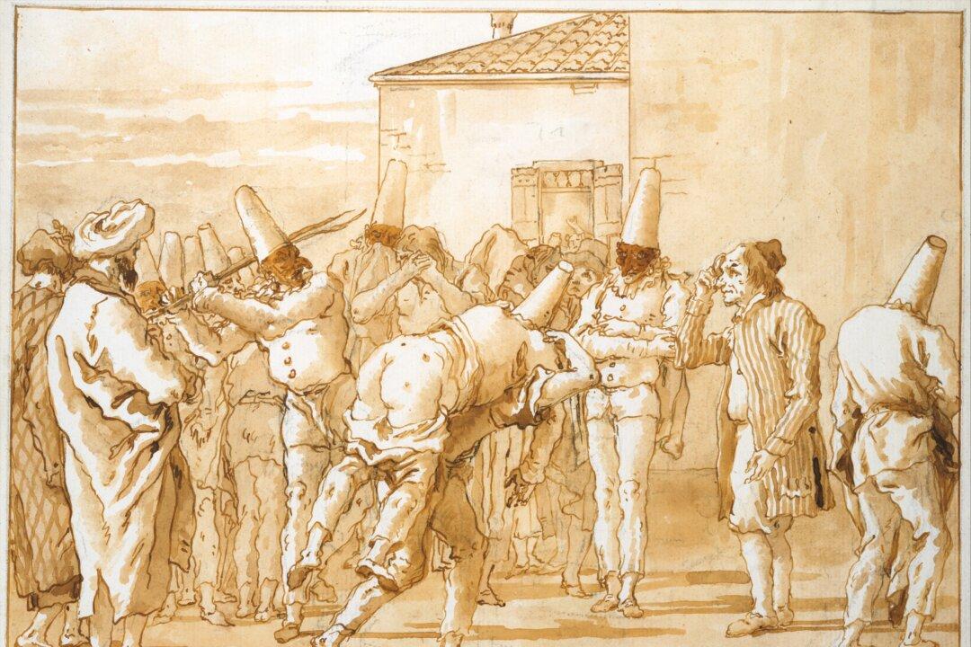 The Tiepolos, Tongue-In-Cheek: Caricatures Shown at Met Museum