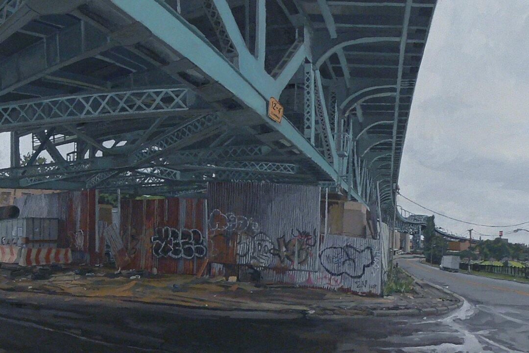 Cityscape Painters Explore Bridges as Metaphors for NYC