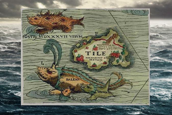 The Evolution of Sea Monsters on Medieval Maps