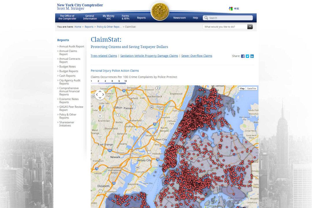 New ClaimStat Tool Tracks Legal Claims Against NYC