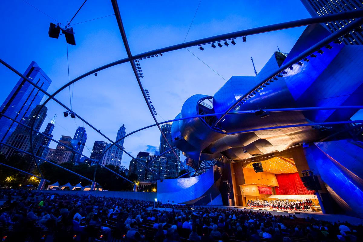National Youth Orchestra of the United States of America Plays at Chicago’s Millennium Park