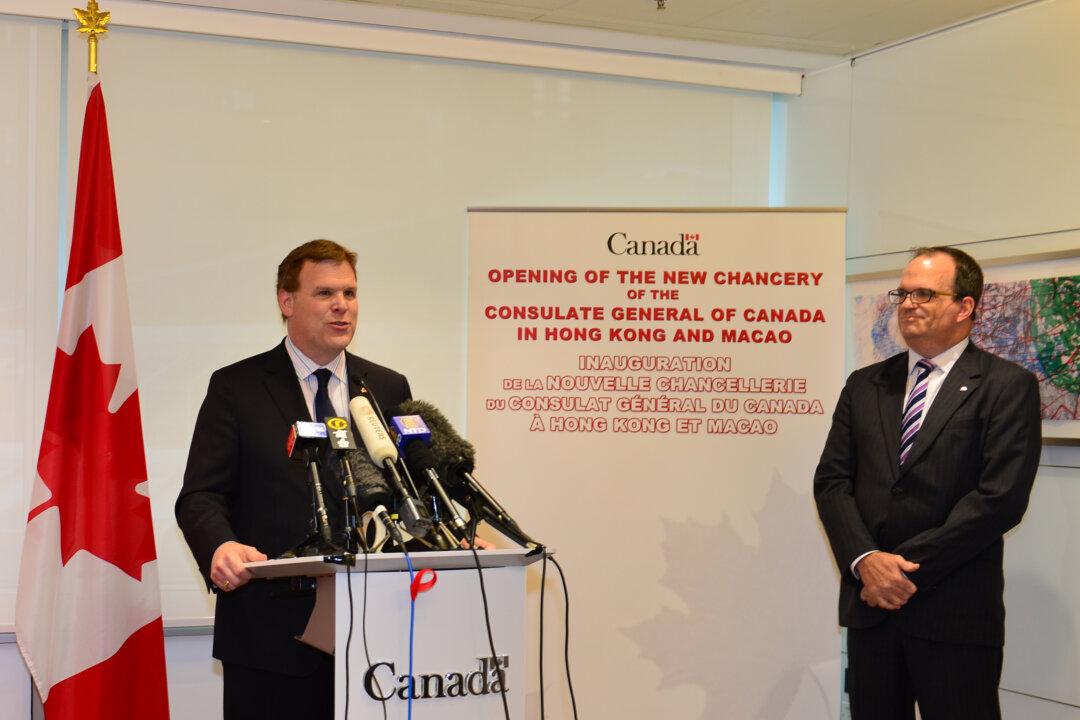 Canadian Consular Office Opens in Hong Kong