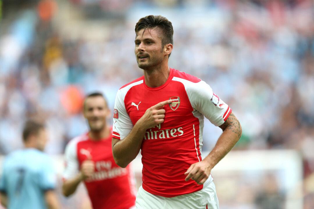Olivier Giroud Goal Today: Watch Arsenal Striker Score Against Manchester City