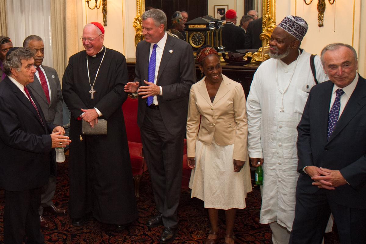Following Garner Death, de Blasio Seeks to Ease Tensions With Help From Faith Leaders