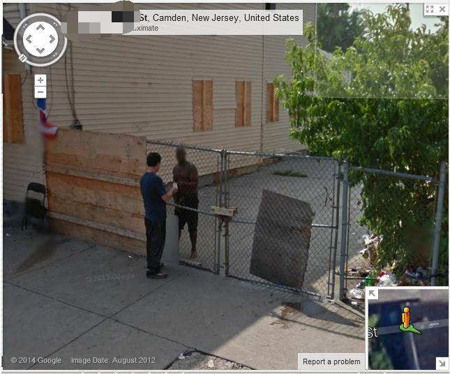Google Maps Street View: Was a Drug Deal Captured in Camden, New Jersey?