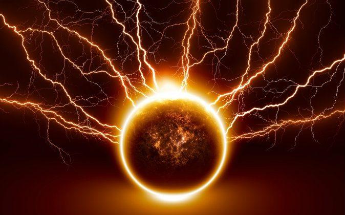 Did a Giant Cosmic Lightning Bolt Hit Mars? Could One Hit Earth?