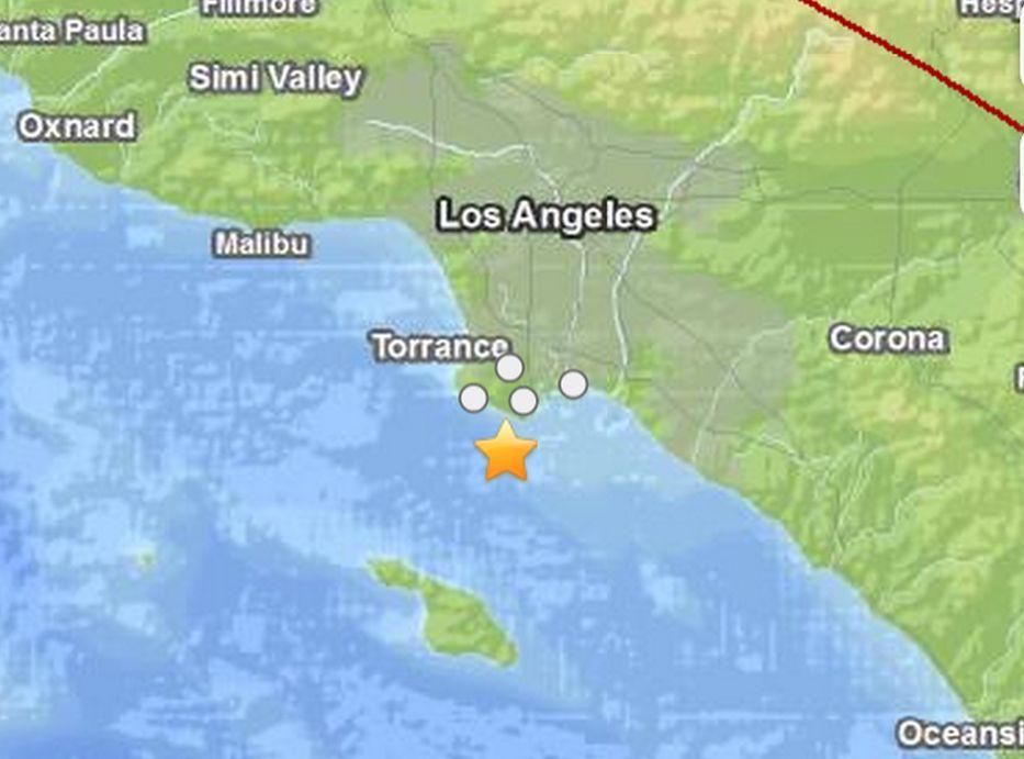 Earthquake Today in Los Angeles: 3.4 Quake Near LA in Rolling Hills, Palos Verdes, San Pedro in Southern California Sunday Night