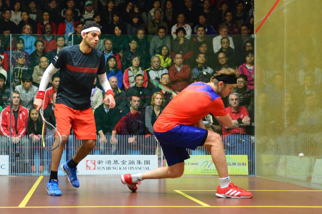 Hong Kong Squash Open in Progress