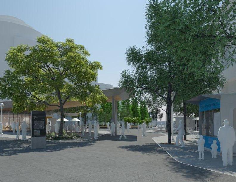 See What Fordham Plaza Will Look Like This Time Next Year