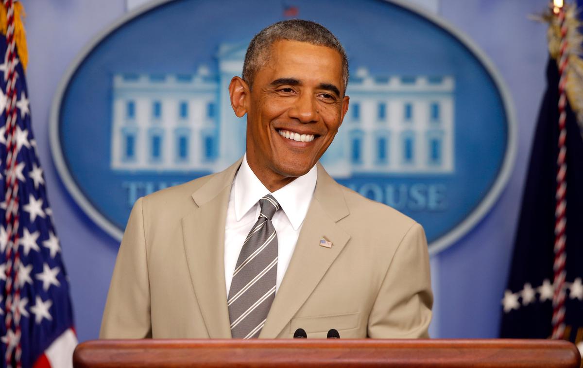 Dear President Obama, I Hope You Roll Out the Tan Suit Again