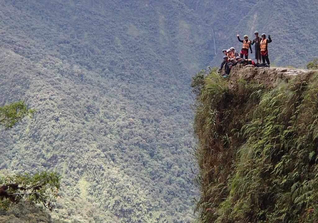 Biking Down Death Road in Bolivia