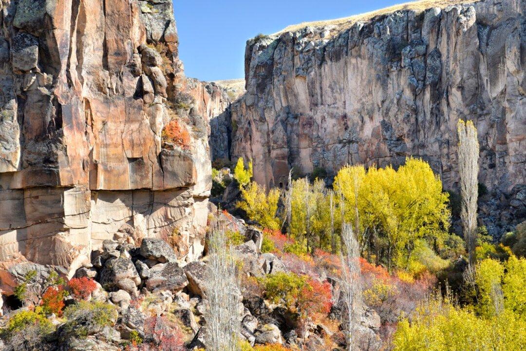 Ihlara Valley and The Gorge, Cappadocia, Turkey