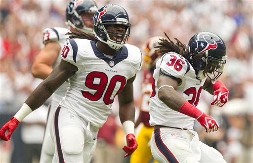 Jadeveon Clowney Injury: Updates on Texans Linebacker Injured Knee Texans-Redskins Game