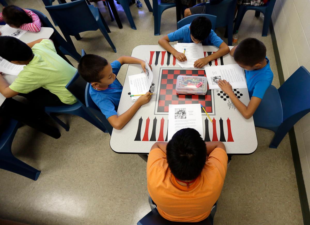 In Midst of Deportation Trials, Migrant Children Offered Schooling and Healthcare