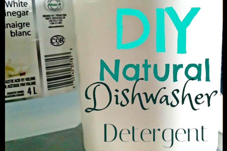 Avoid Chemicals in Commercial Brands: DIY Natural Dishwasher Detergent