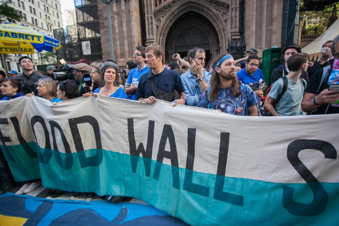 Occupy Wall Street Returns for a Day: Climate Change Radicals Call for Dismantling Capitalism