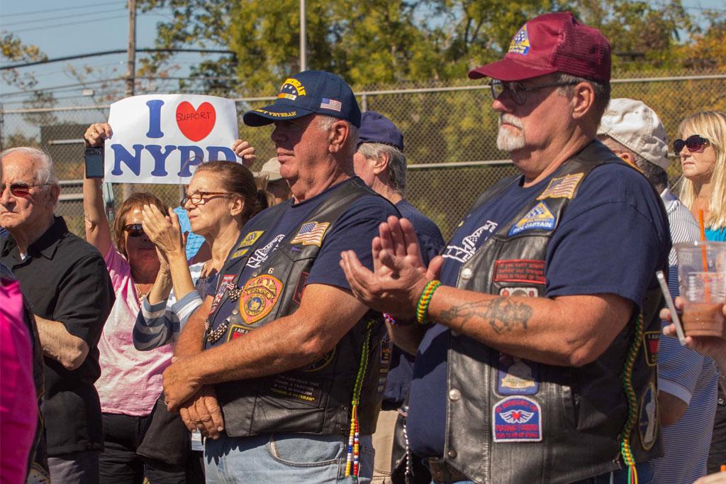 New York City Neighborhood Honors Fallen NYPD Officers