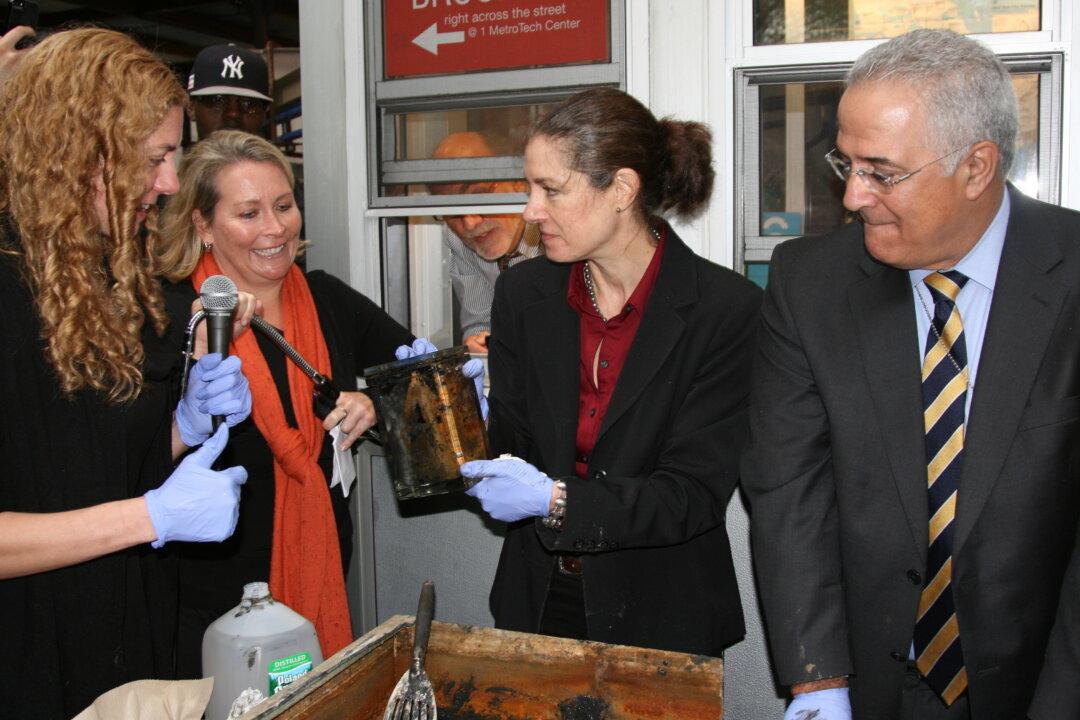 Jay Street Metrotech Time Capsule Unveiled After 64 Years, to Find...Mud