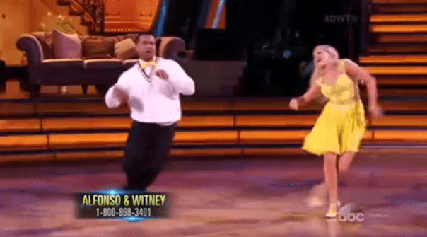Alfonso Ribeiro Carlton Dance Video: Alfonso and Witney Carson Do Move During Dancing With the Stars