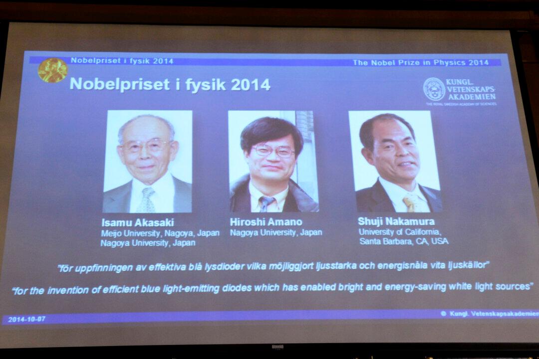 LED Lights Earn Physics Nobel for 3 Scientists