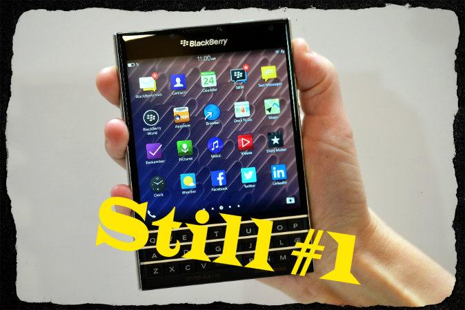 BlackBerry Is Still Beating Android and Windows Phone Where It Matters Most
