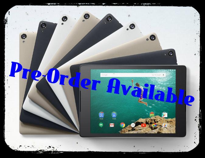 Pre-Order Your Nexus 9 Now on Play Store