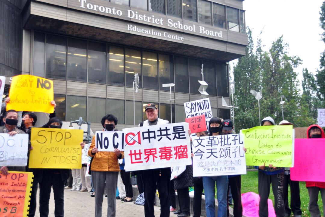 Beijing Seeks to End Confucius Institute Partnership Ahead of Toronto School Board Vote
