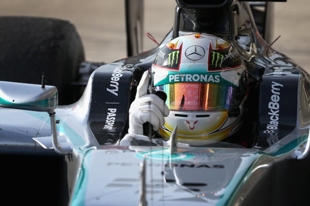 Mercedes Driver Lewis Hamilton Makes It Five in a Row at Formula One United States Grand Prix at Circuit of the Americas
