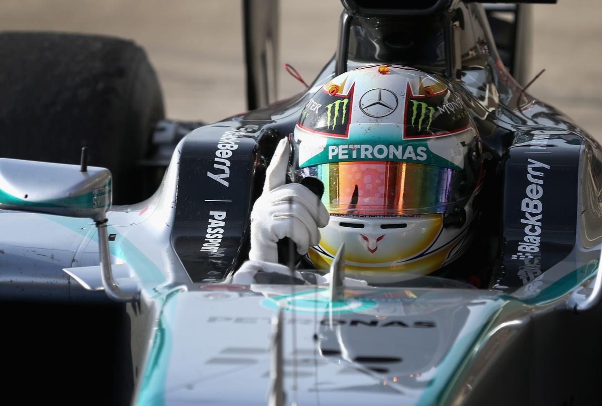 Mercedes Driver Lewis Hamilton Makes It Five in a Row at Formula One United States Grand Prix at Circuit of the Americas