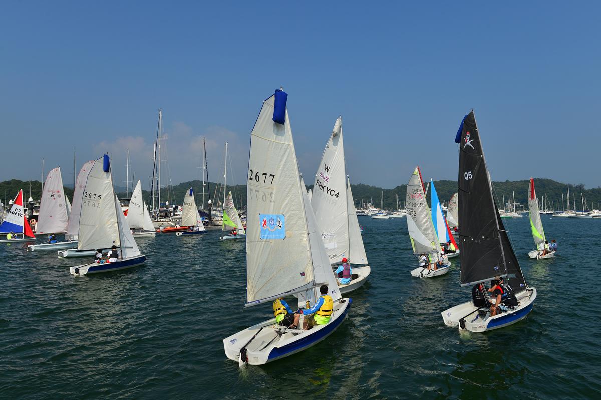 Dinghy Race at Hebe Haven Helps Charities
