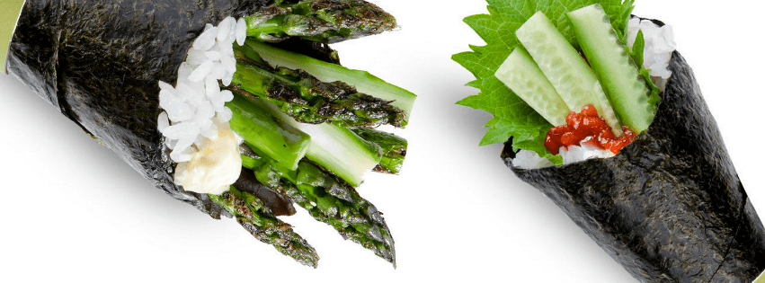 Sushi Handrolls Go Seasonal at Boom Sushi