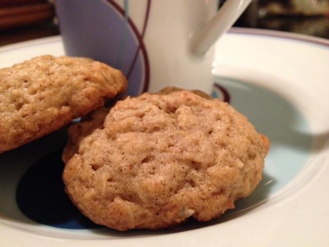Thyme-infused Cardamom-Orange Oatmeal Cookies
