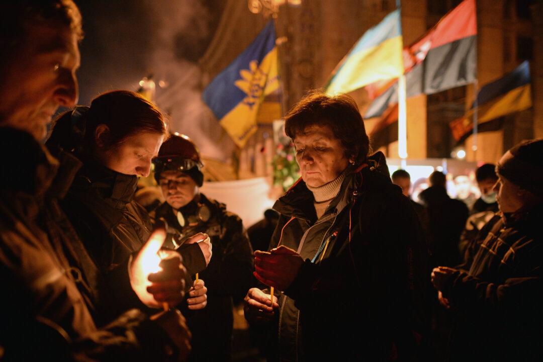 Away From the Front Line, Ukraine Protest Sparked Civic Revolution