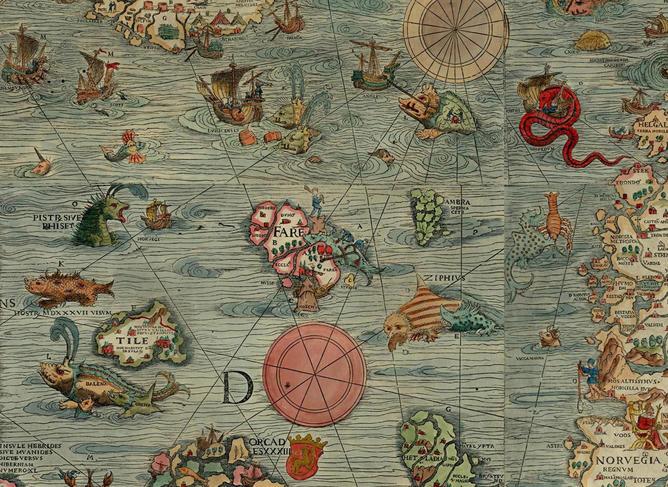 Magic Mountains and Sea Serpents: The Secrets of Early Arctic Maps