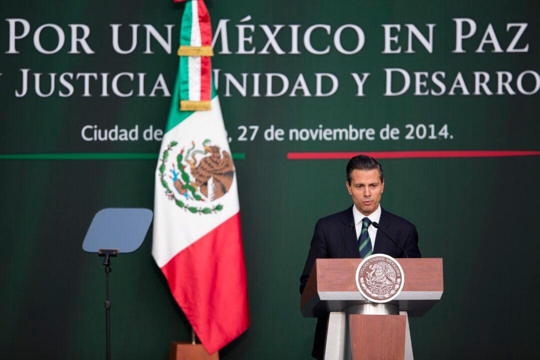 Mexico President Announces Anti-Crime Crackdown