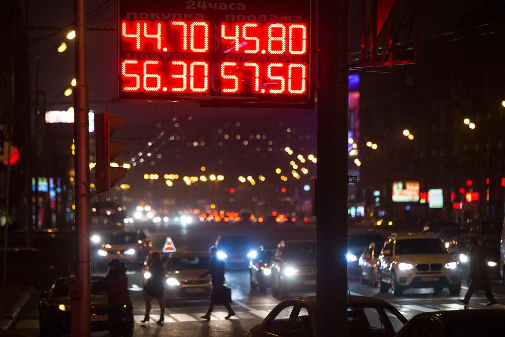Western Sanctions, Ruble Crash Hit Russians Hard