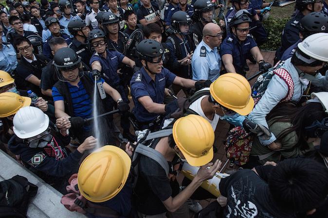 Hongkonger’s Trust in Police Shattered by Protest Violence
