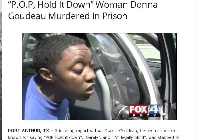 Donna Goudeau Dies Hoax: ‘POP Hold it Down’ Woman Not Murdered in Prison; Not Dead