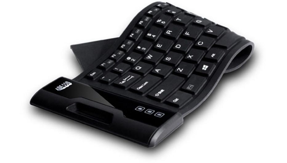 Adesso Presents Waterproof Flexible Keyboard