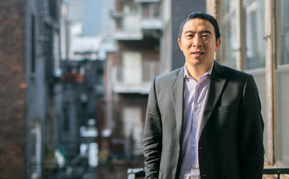 Andrew Yang Tests Positive for CCP Virus