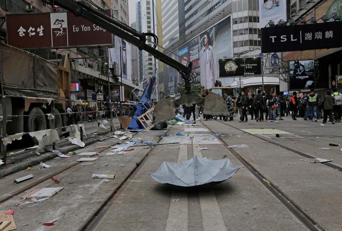 Hong Kong: Umbrella Movement’s Occupation Phase Over