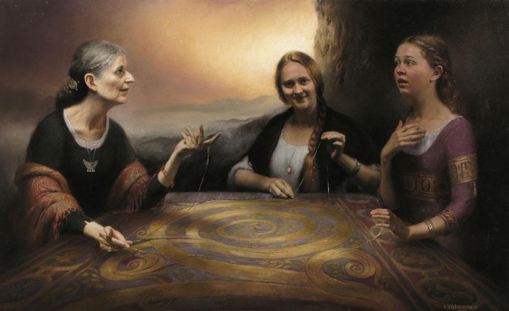 Painter Spotlight: Cornelia Hernes and ‘The Tapestry of Life’