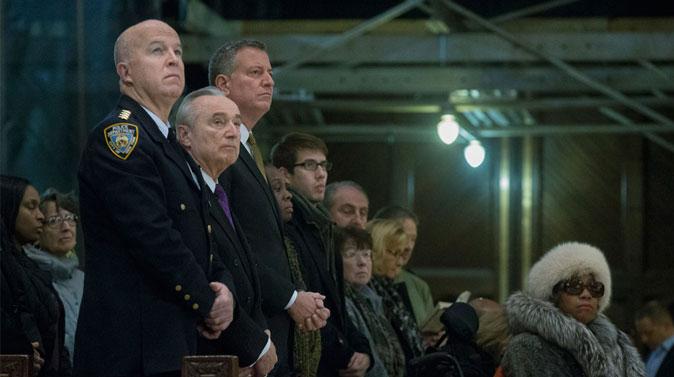 Killings of 2 New York Police Officers Trigger Backlash