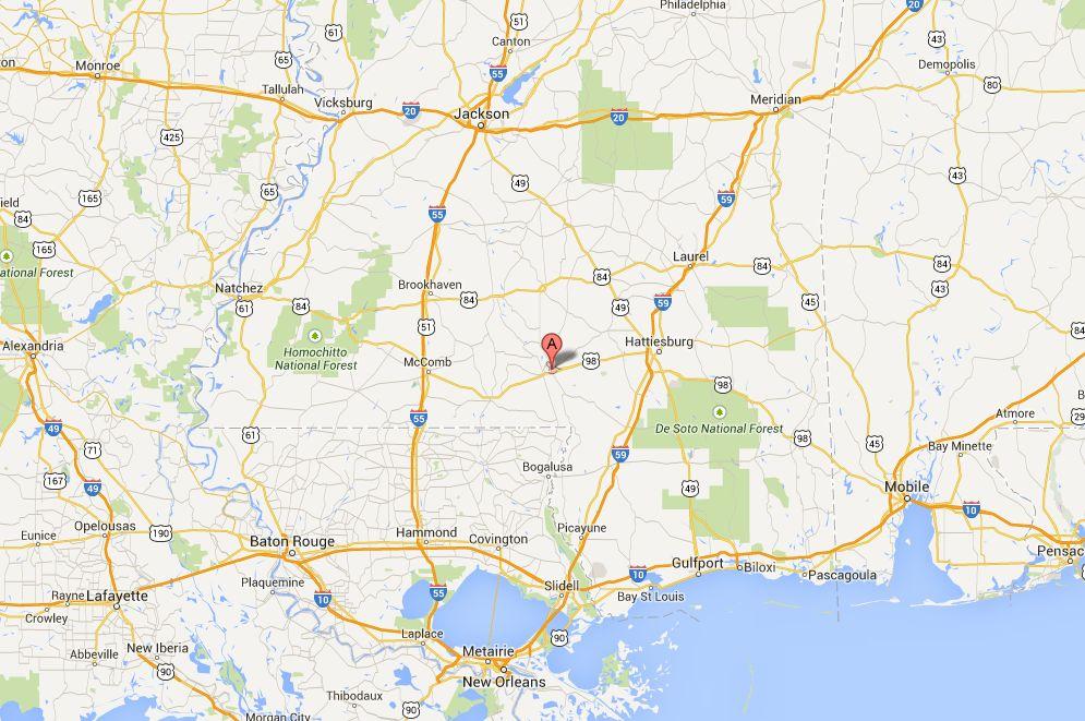 Mississippi: Tornado Near Columbia, Sumrall, Sanford in Lamar-Marion County; Highway 98 Shut Down (Photos)