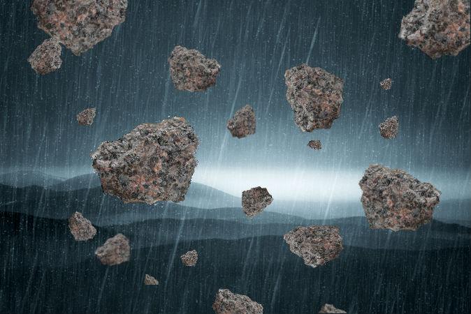The Strange and Unexplained Phenomenon of Raining Stones