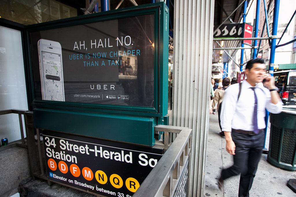 Uber Adds $2 Surcharge to Taxi Rides, Angering Drivers